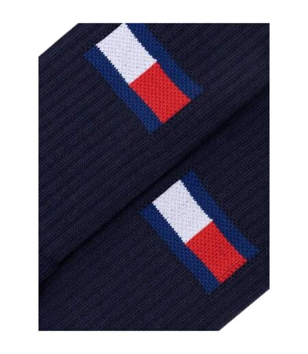 Chaussettes Motif/style Logo Adulte Bleu Marine Tommy Hilfiger