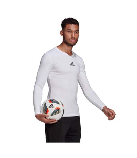 T-shirt Team Base Homme Blanc Adidas