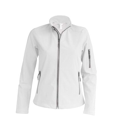 Veste Softshell Femme Blanc Kariban