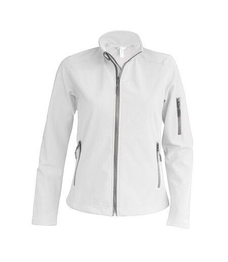 Veste Softshell Femme Blanc Kariban