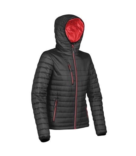 Veste Gravity Femme Noir Vrai Rouge Stormtech
