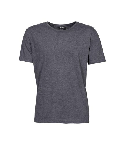 Tee Jays Mens Urban Short Sleeve Melange T-Shirt (Black Melange) - UTBC3816