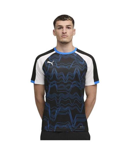 Mens Individualliga Graphic Lightweight T-shirt Black Puma
