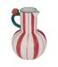 Vase Carafe en Céramique Fruity 25cm Multicolore-1