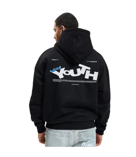 Mens Youth Hoodie Black Lost Youth