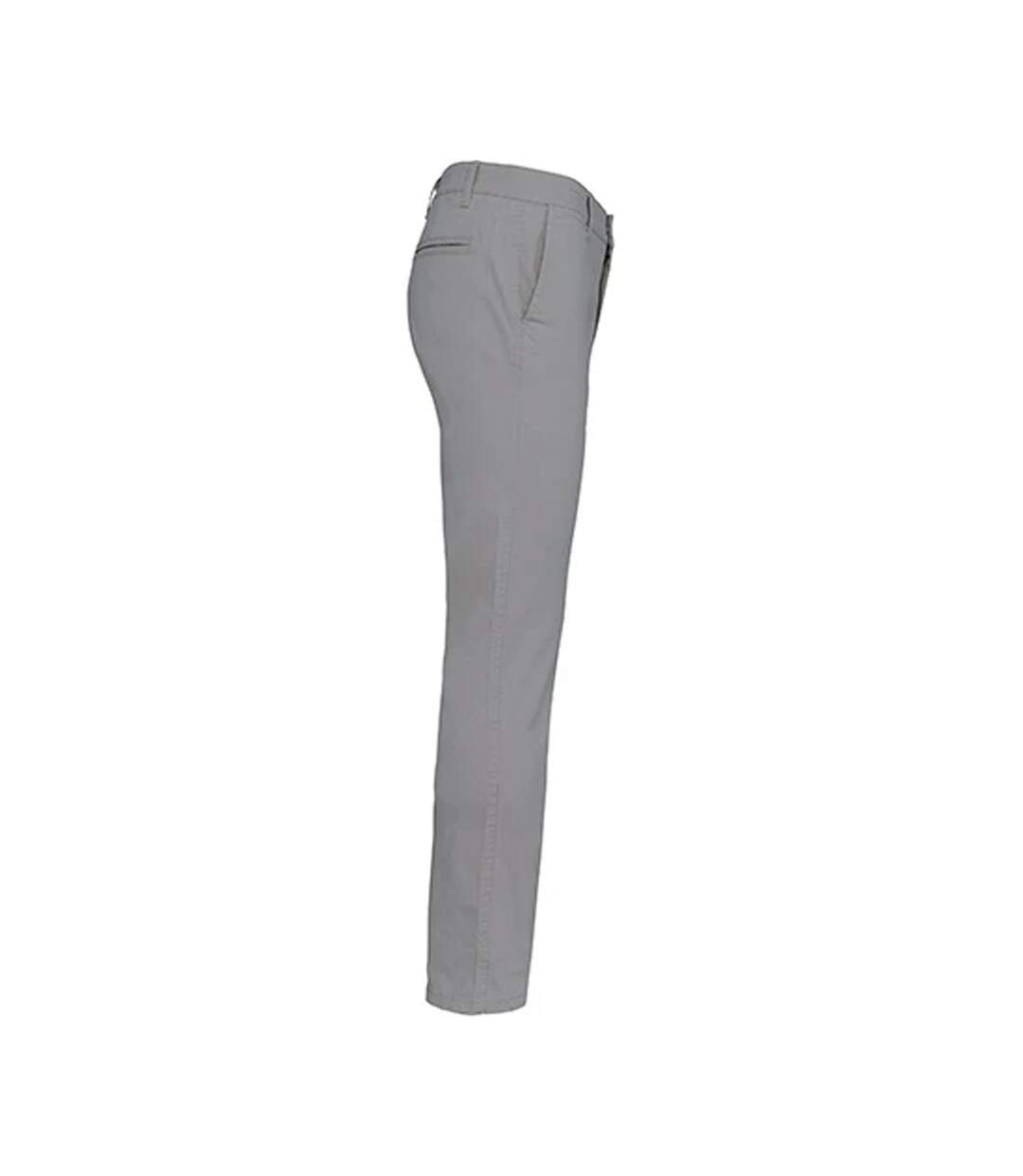 Chino Motif/style Uni Homme Gris Kariban-3