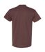 Gildan Mens Heavy Cotton Short Sleeve T-Shirt (Russet)