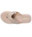Isotoner Tongs femme sandales plage d'été, semelles eva légères et confortable-3
