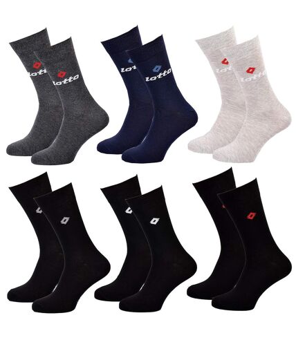 Chaussettes Homme LOTTO Pack de 6 paires URBAN 1014