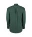 Chemise À Manches Longues Homme Vert Bouteille Kustom Kit-2