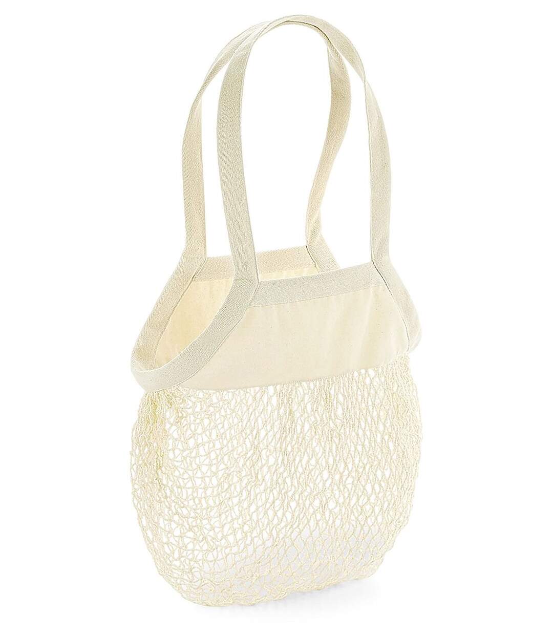 Sac à provisions en coton bio - W150 - beige-1