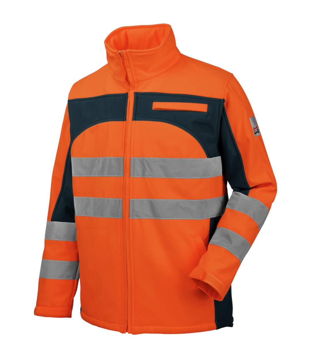 Softshell de travail Würth MODYF haute-visibilité orange-1