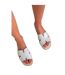 Womens/ladies Mae Instep Strap Sandals Baby Blue Where´s That From-4