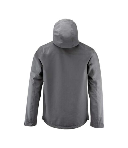 Mens Hiker Jacket Steel Grey Printer