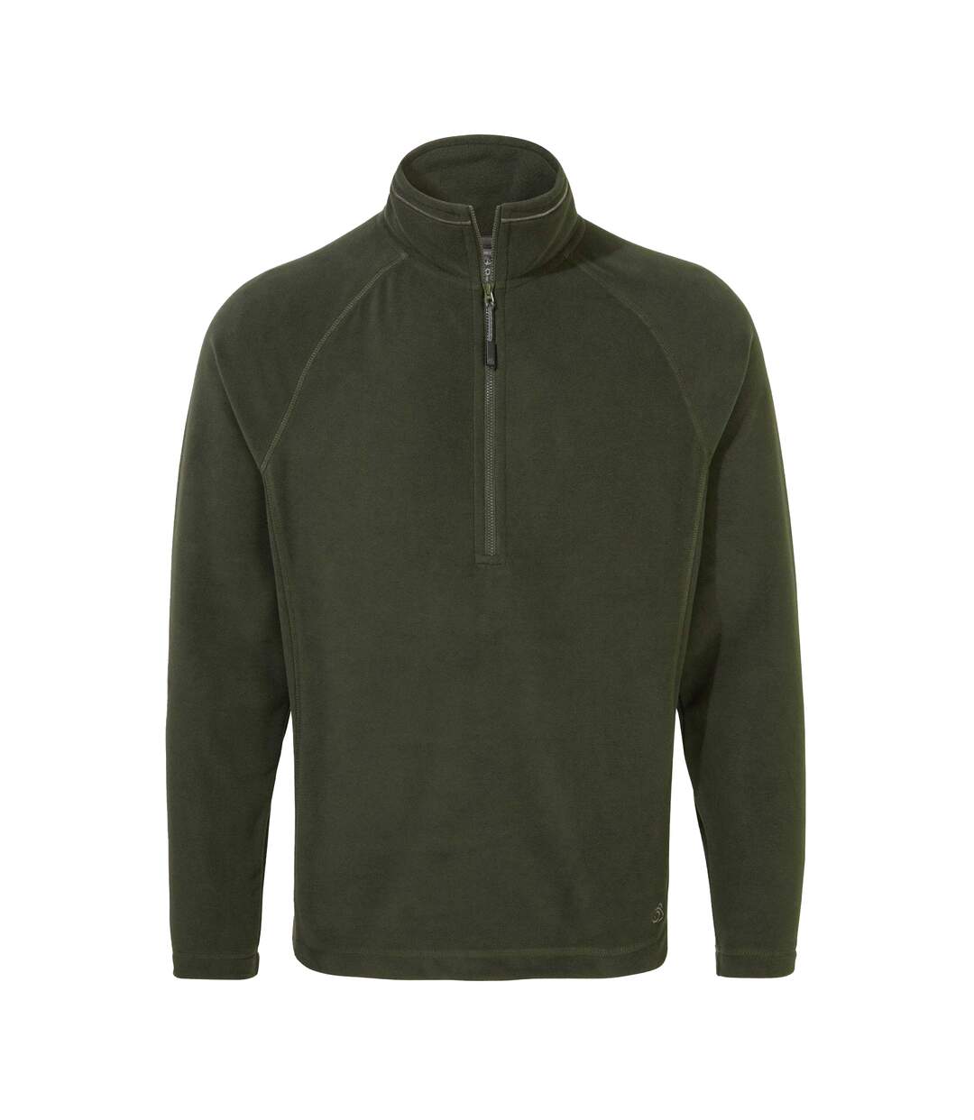 Mens Expert Corey 200 Half Zip Fleece Top Dark Cedar Green Craghoppers-1