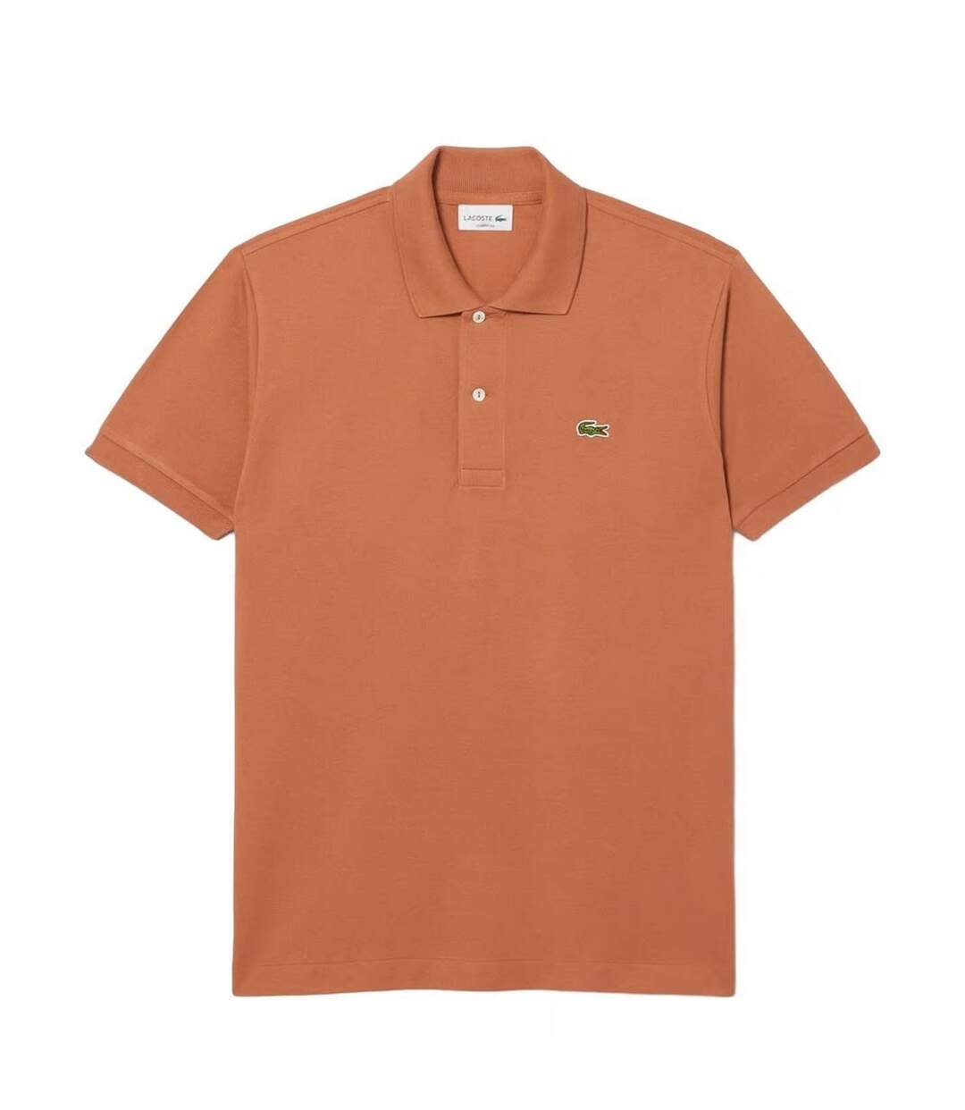 Mens L.12.12 Original Pique Classic Polo Shirt Brown Lacoste-2