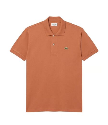 Mens L.12.12 Original Pique Classic Polo Shirt Brown Lacoste