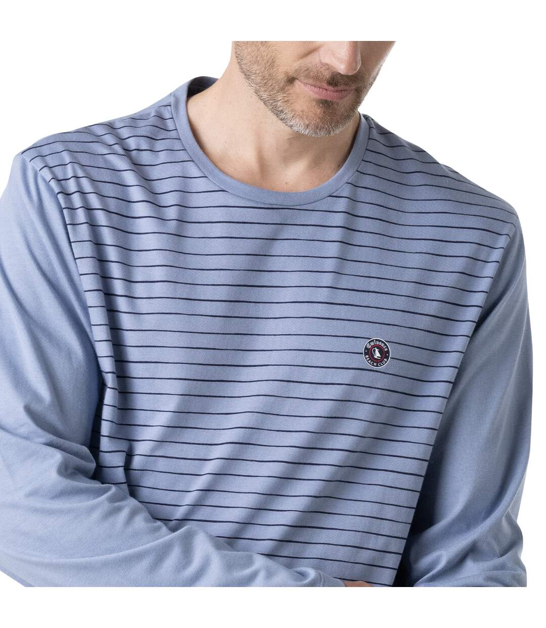 Pyjama long homme Fait en France Eminence-5