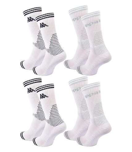 Chaussettes Femme KAPPA 4 paires PREMIUM CREW 2287BL