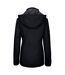 Kariban Womens/Ladies Hooded Parka Jacket (Black)