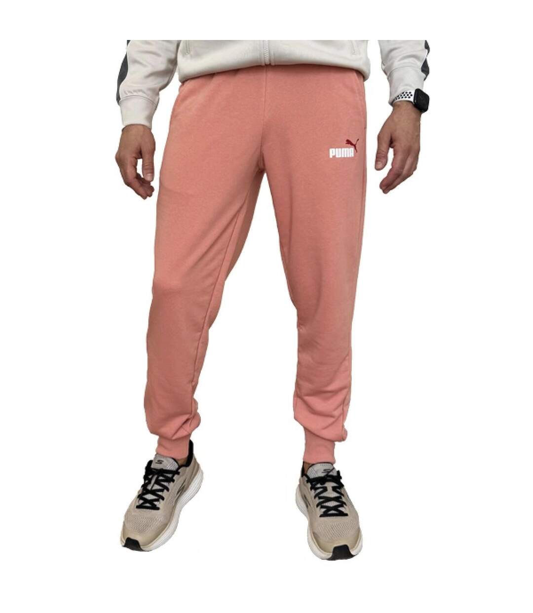 Pantalon De Jogging Style Logo Ess+ Homme Orange Puma-2