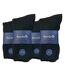 12 Pairs Mens Thin Soft 100% Cotton Non Elastic Dress Socks-2