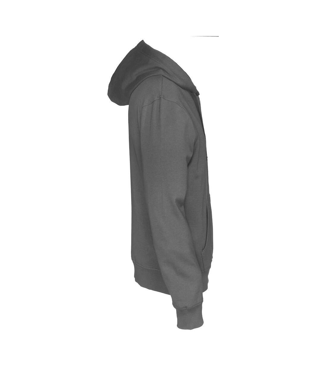 Veste à capuche homme anthracite Cottover