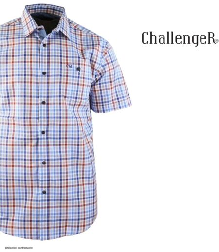 CHALLENGER CH4012 Chemisettes manches courtes : la coupe confort idéale pour l'été
