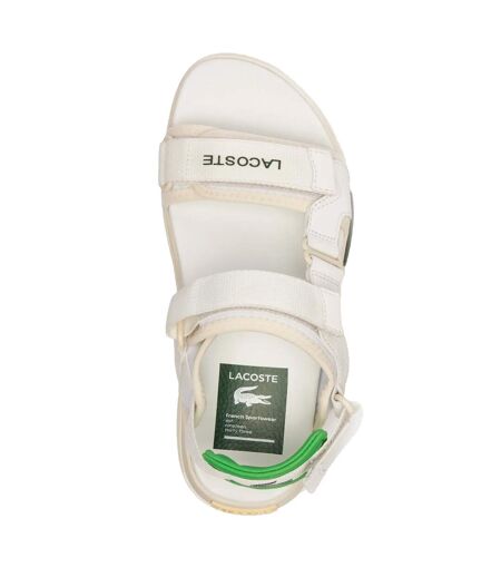 Sandales suruga premium femme blanc / vert Lacoste