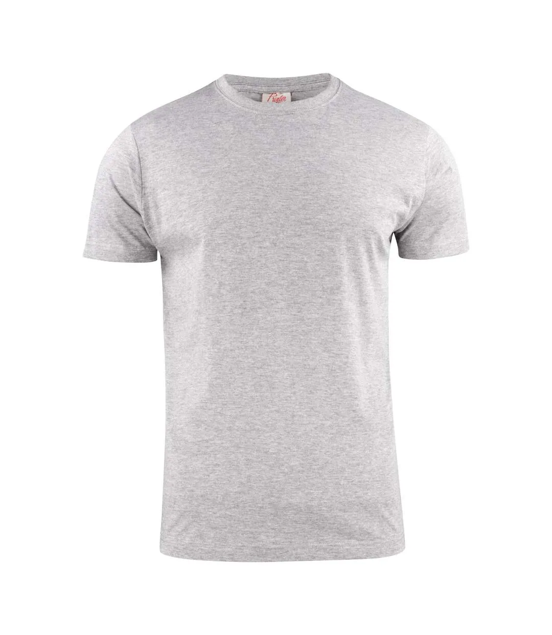 T-shirt Homme Gris Chiné Printer-2