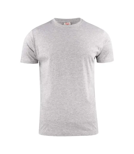 T-shirt Homme Gris Chiné Printer