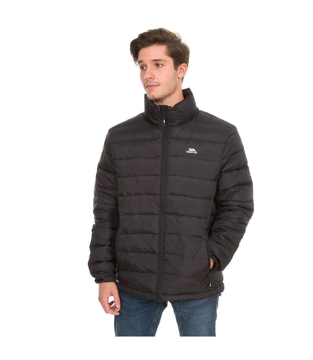 Trespass Retreat - Veste rembourrée zippée - Homme (Noir) - UTTP3092