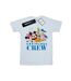 Disney Womens/Ladies Mickey Mouse Disney Friends Cotton Boyfriend T-Shirt (Blanc) - UTBI37109-1