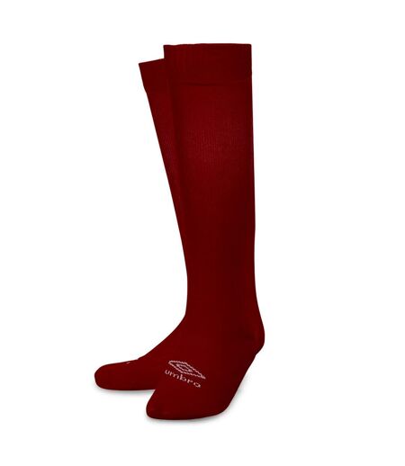Umbro - Chaussettes de foot PRIMO - Homme (Rouge / Blanc) - UTUO328
