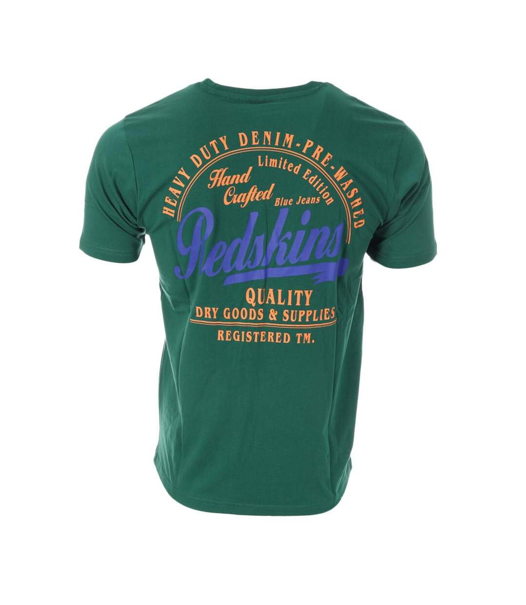 T-Shirt vert homme redskins ts6214-2