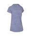 Womens/ladies vickland tp75 active t-shirt denim blue marl Trespass