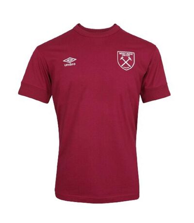 West Ham United FC - T-shirt 22/23 - Homme (Rouge prune) - UTUO564
