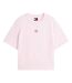 T-shirt Motif/style Logo Brodé Femme Rose Clair Tommy Jeans-2