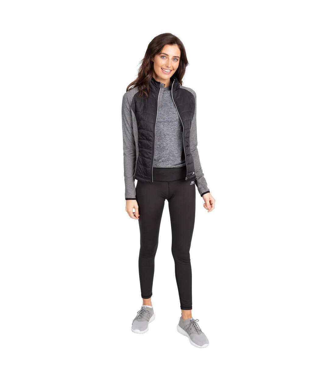 Legging De Sport Vivien Femme Noir Trespass-1