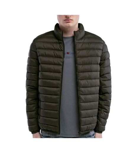 Doudoune kaki foncé homme teddy smith blight