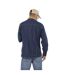 Chemise homme manches longues chambray et col velours et patch Fuel Vondutch-2