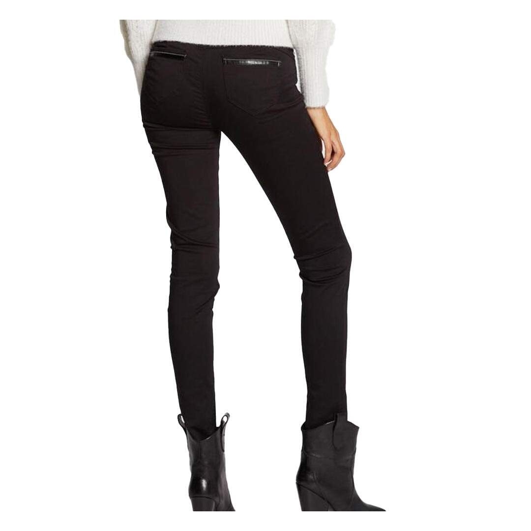 Pantalon Slim Noir Femme Morgan PACO - 36-2