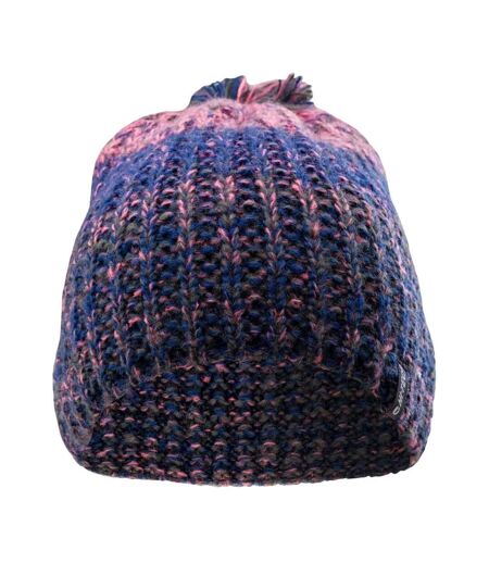 Bonnet Lady Halla Femme Bleu Marine Foncé Rose Hi-Tec