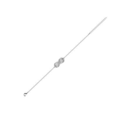 Bracelet Infinity Eight, Cristal d'Autriche