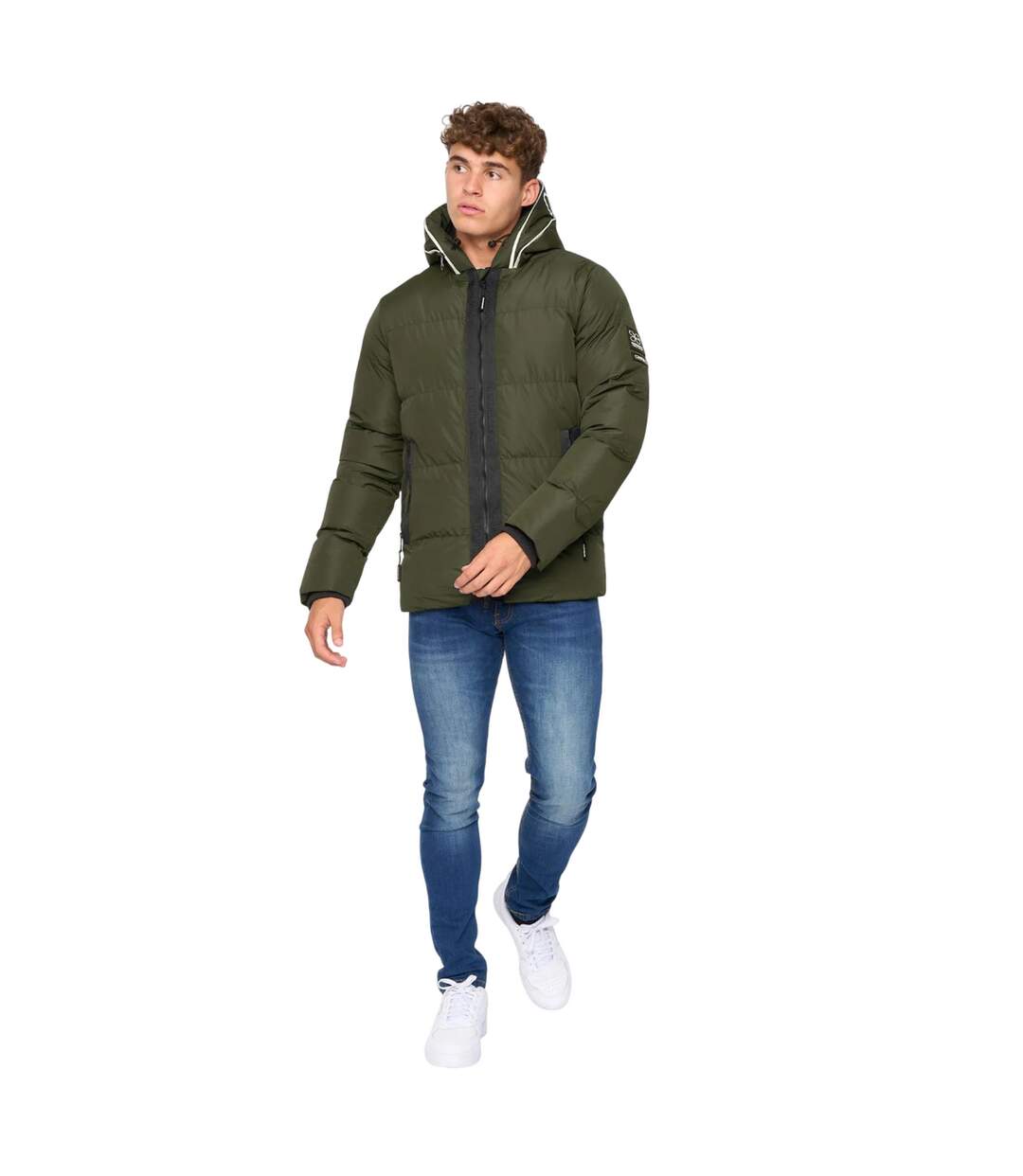 Veste sandbox homme olive Crosshatch Crosshatch