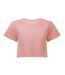 Haut Court Femme Rose Clair TriDri-2