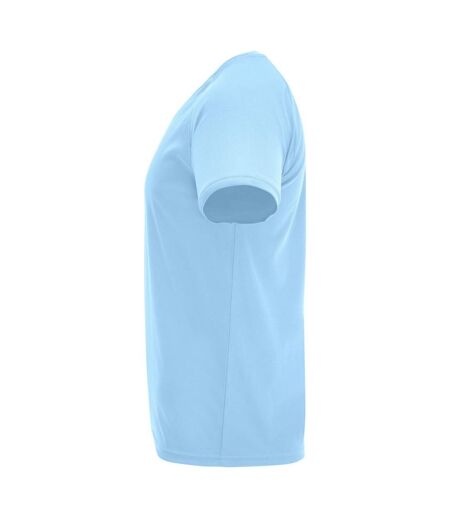 Roly Mens Bahrain Short-Sleeved Sports T-Shirt (Sky Blue) - UTPF4339
