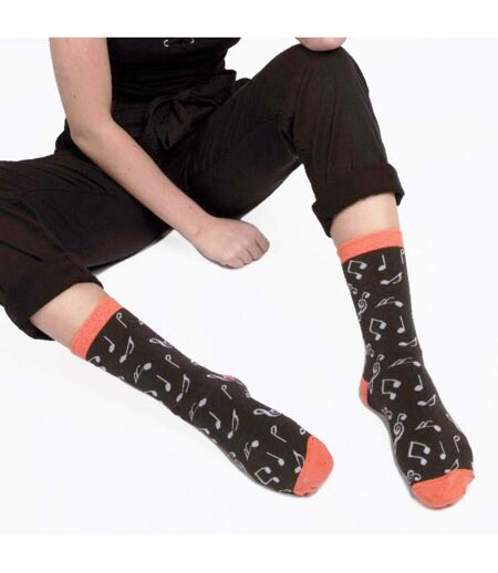 1 Pack Ladies Novelty Patterned Bamboo Socks