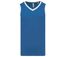 Maillot de basket - Homme - PA4050 - bleu roi et blanc-1