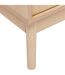 Colonne 2 portes effet bois naturel ABANA - Beige-5